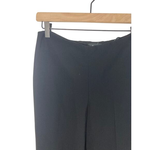 Theory Women's Black Pleated Dress Slacks Sz 8 - Picture 4 of 8